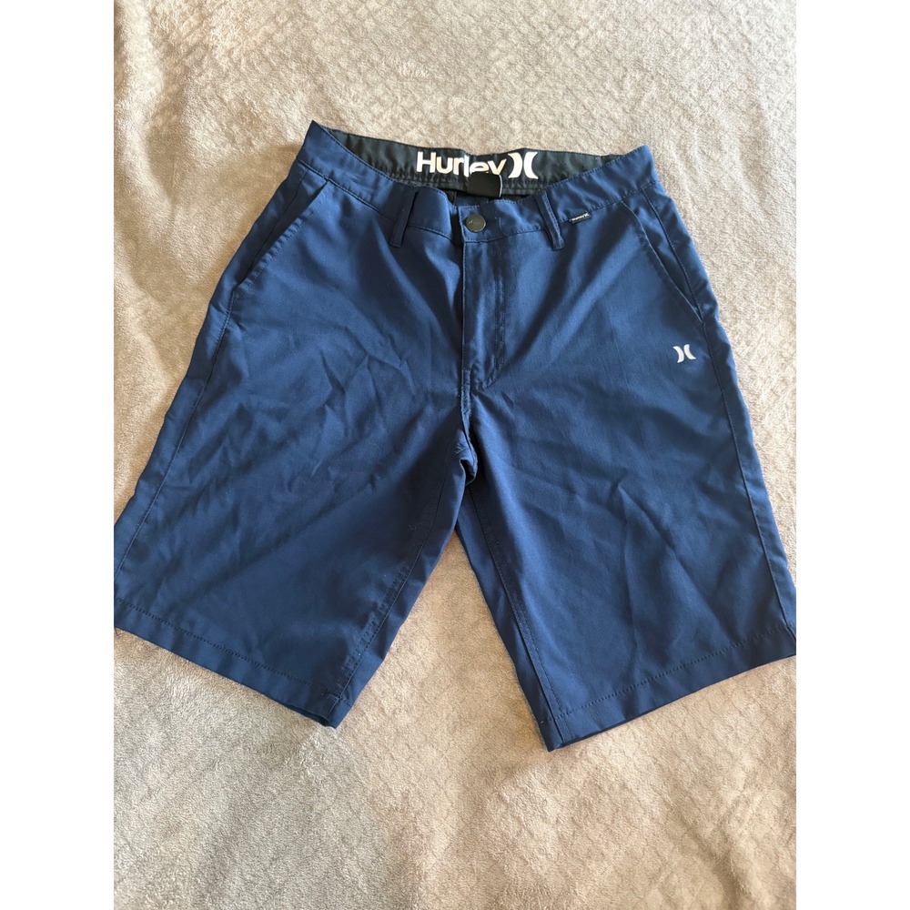 Hurley Mens Dri-FIT Hybrid Shorts Navy Blue Size 30 Boardshorts Walking Shorts